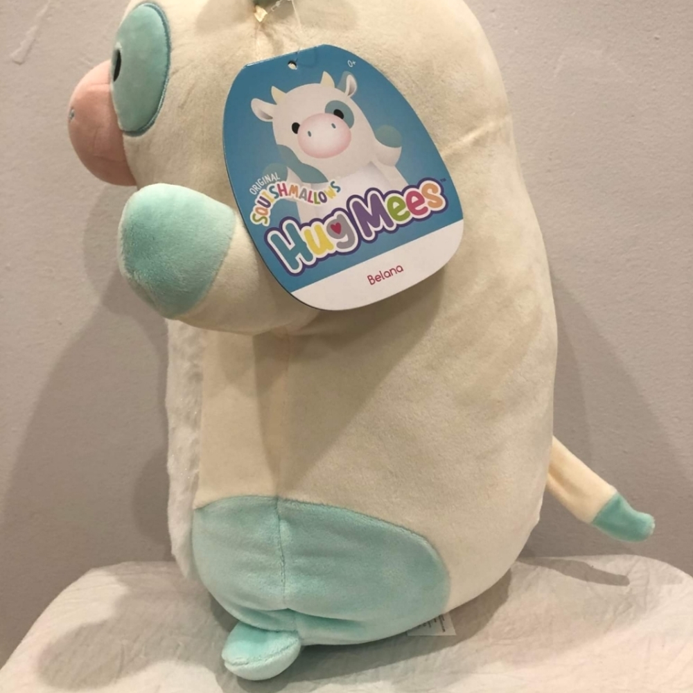 Cow Squishmallow HugMee 14" Belana - Squishy Soft Plush Animal Pets - Picture 2 of 6